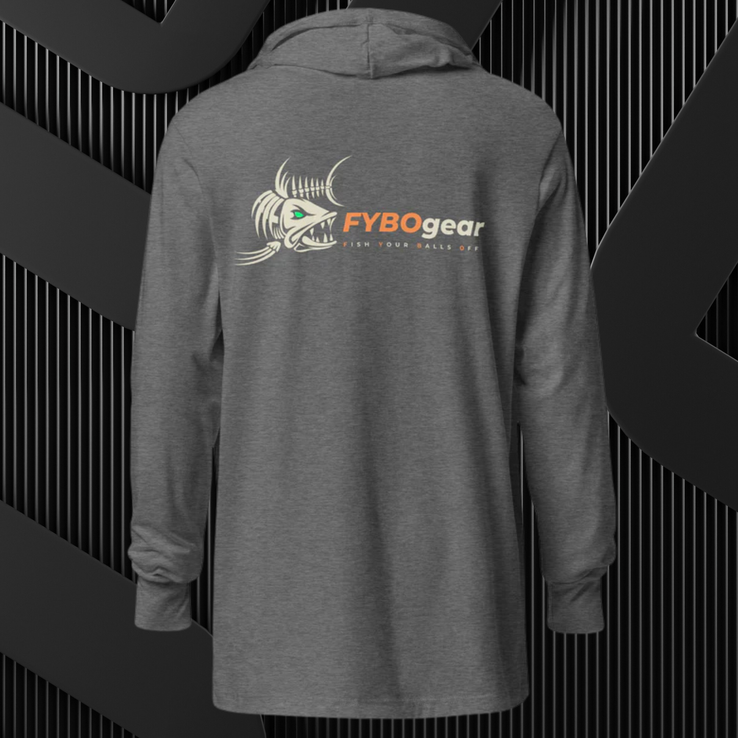 Fish Your Balls Off® - FYBOgear™ Light Weight Hooded Long Sleeve