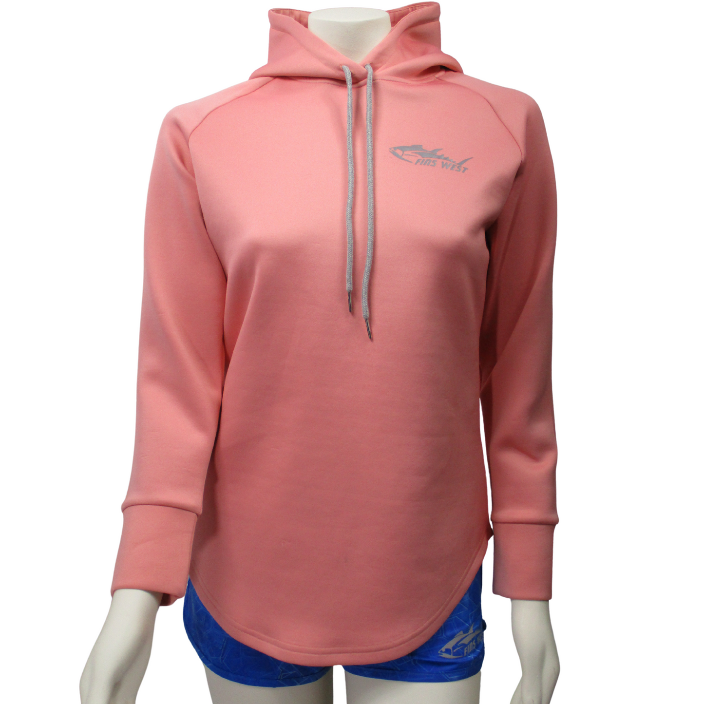 Fins West Womens Soft Pull Over Hoodie