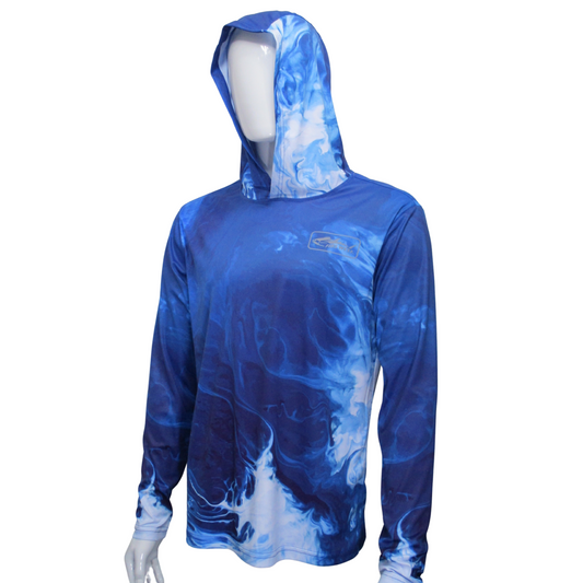 Fins West Performance Hooded Long Sleeve