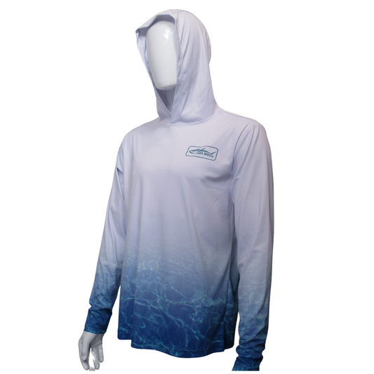 Fins West Performance Hooded Long Sleeve